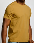 Easy Mondays Crew Neck Mustard-Men's T-Shirts-Brooklyn-Vancouver-Yaletown-Canada