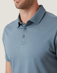 34 Heritage Polo Tee - Ocean View-Men's T-Shirts-Brooklyn-Vancouver-Yaletown-Canada