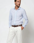 Ploumanach Harrison Cloque Shirt - Anice-Men's Shirts-Brooklyn-Vancouver-Yaletown-Canada