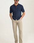 34 Heritage Button Down Sweater Dress Blues-Men's Sweaters-Brooklyn-Vancouver-Yaletown-Canada