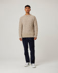 Peregrine Hudson Aran Jumper - Skiddaw-Men's Sweaters-Brooklyn-Vancouver-Yaletown-Canada