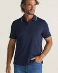 34 Heritage Riviera Polo Navy-Men's T-Shirts-Brooklyn-Vancouver-Yaletown-Canada