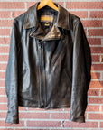Schott Perfecto Raven Lambskin Leather Jacket Black-Men's Leather Jackets-Brooklyn-Vancouver-Yaletown-Canada