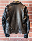 Schott Perfecto Raven Lambskin Leather Jacket Black-Men's Leather Jackets-Brooklyn-Vancouver-Yaletown-Canada