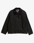 Barbour Os Transport Wax Jacket - Black-Men's Coats-Brooklyn-Vancouver-Yaletown-Canada