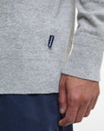 Barbour Waterbury Crew Neck Sweater - Mist-Men's Sweaters-Brooklyn-Vancouver-Yaletown-Canada