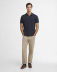 Barbour Pima Crew - Navy-Men's Sweaters-Brooklyn-Vancouver-Yaletown-Canada