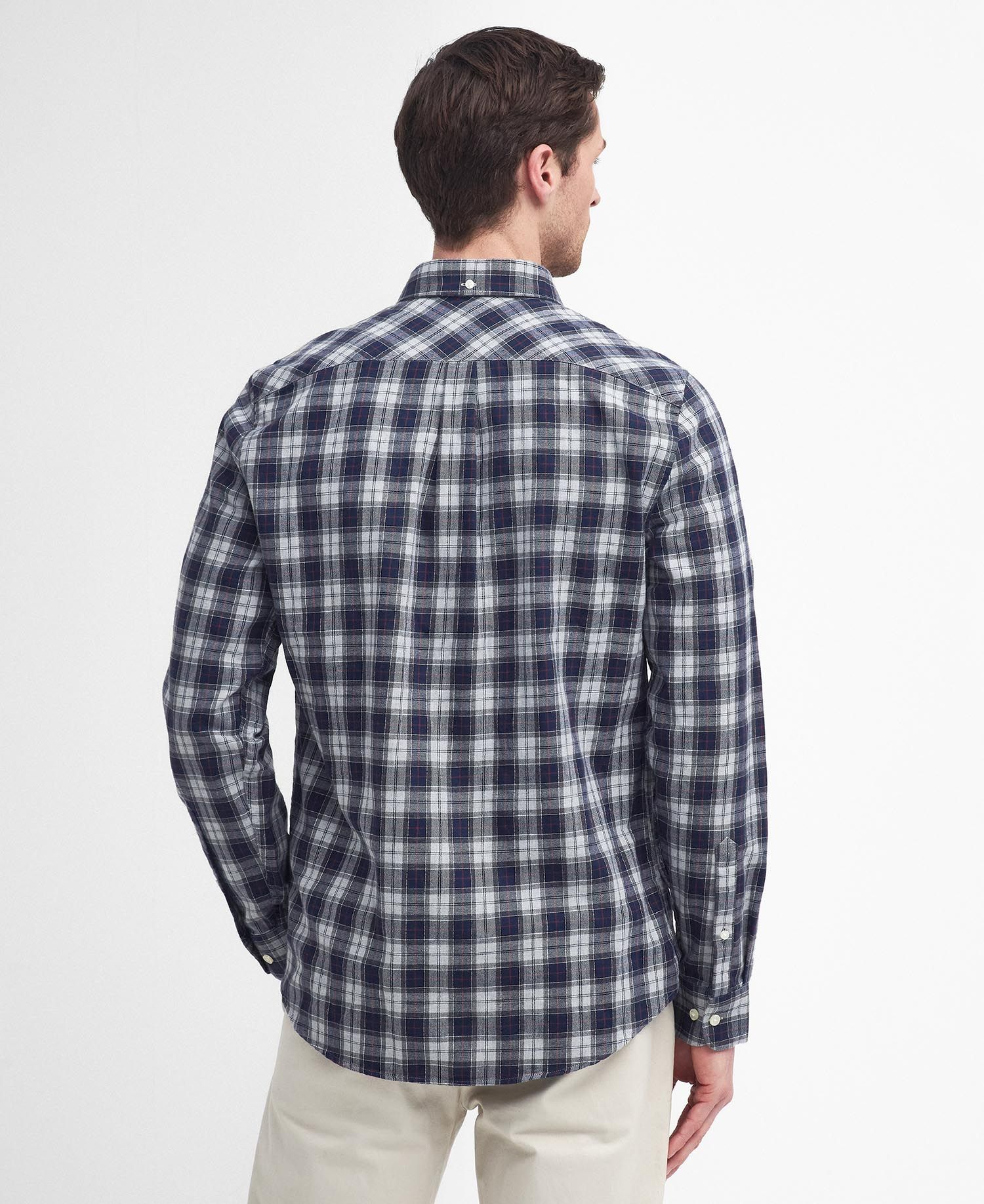 Barbour Shirt Lanark Tan27-Men's Shirts-Brooklyn-Vancouver-Yaletown-Canada