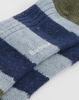 Barbour Houghton Stripe Socks - Blue Stone-Men's Accessories-Brooklyn-Vancouver-Yaletown-Canada