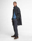 Barbour Lorden Wool Overcoat - Charcoal-Men's Coats-Brooklyn-Vancouver-Yaletown-Canada