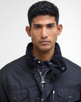 Barbour Sapper Wax Jacket - Black/Classic-Men's Jackets-Brooklyn-Vancouver-Yaletown-Canada
