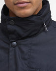Barbour Sapper Wax Jacket - Black/Classic-Men's Jackets-Brooklyn-Vancouver-Yaletown-Canada