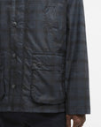 Barbour Tartan Ambleside - Navy Tartan-Men's Coats-Brooklyn-Vancouver-Yaletown-Canada
