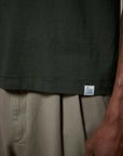 Merz Classic Cotton Jersey T-Shirt - Forest