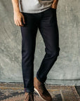 Kato CORE-The Pen Slim 10.5 Oz Denim-Indigo Black Raw-Men's Denim-Yaletown-Vancouver-Surrey-Canada