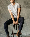 Kato CORE-The Pen Slim 10.5 Oz Denim-Indigo Black Raw-Men's Denim-Yaletown-Vancouver-Surrey-Canada