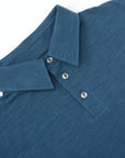 Outclass Slub s/s Polo Faded Indigo-Men's T-Shirts-Brooklyn-Vancouver-Yaletown-Canada