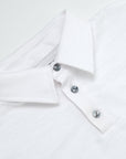 Outclass Slub S/S Polo - White-Men's T-Shirts-Brooklyn-Vancouver-Yaletown-Canada