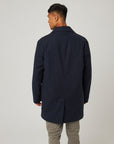 Peregrine Street Trench Coat - Navy-Men's Coats-Brooklyn-Vancouver-Yaletown-Canada
