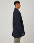 Peregrine Street Trench Coat - Navy-Men's Coats-Brooklyn-Vancouver-Yaletown-Canada