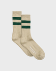Far Afield Dos Stripe Socks - Sand-Men's Accessories-Brooklyn-Vancouver-Yaletown-Canada