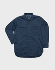 34 Heritage Overshirt Dark Blue-Men's Shirts-Brooklyn-Vancouver-Yaletown-Canada
