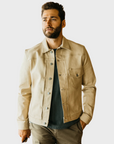 Kato The Blade Jacket Raw Beige-Men's Jackets-S-Brooklyn-Vancouver-Yaletown-Canada