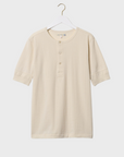 Merz Henley 8.6 Oz Classic Fit Nature-Men's T-Shirts-Brooklyn-Vancouver-Yaletown-Canada