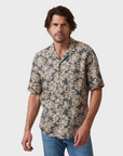 34 Heritage Bloom Linen Shirt - Twine-Men's Shirts-Brooklyn-Vancouver-Yaletown-Canada