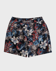 Far Afield Graphic Swim Shorts Tropical Floral Print-Men's Shorts-Brooklyn-Vancouver-Yaletown-Canada