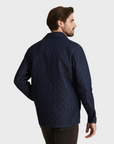 34 Heritage Denim Quilted Overshirt Rinse-Men's Shirts-Brooklyn-Vancouver-Yaletown-Canada