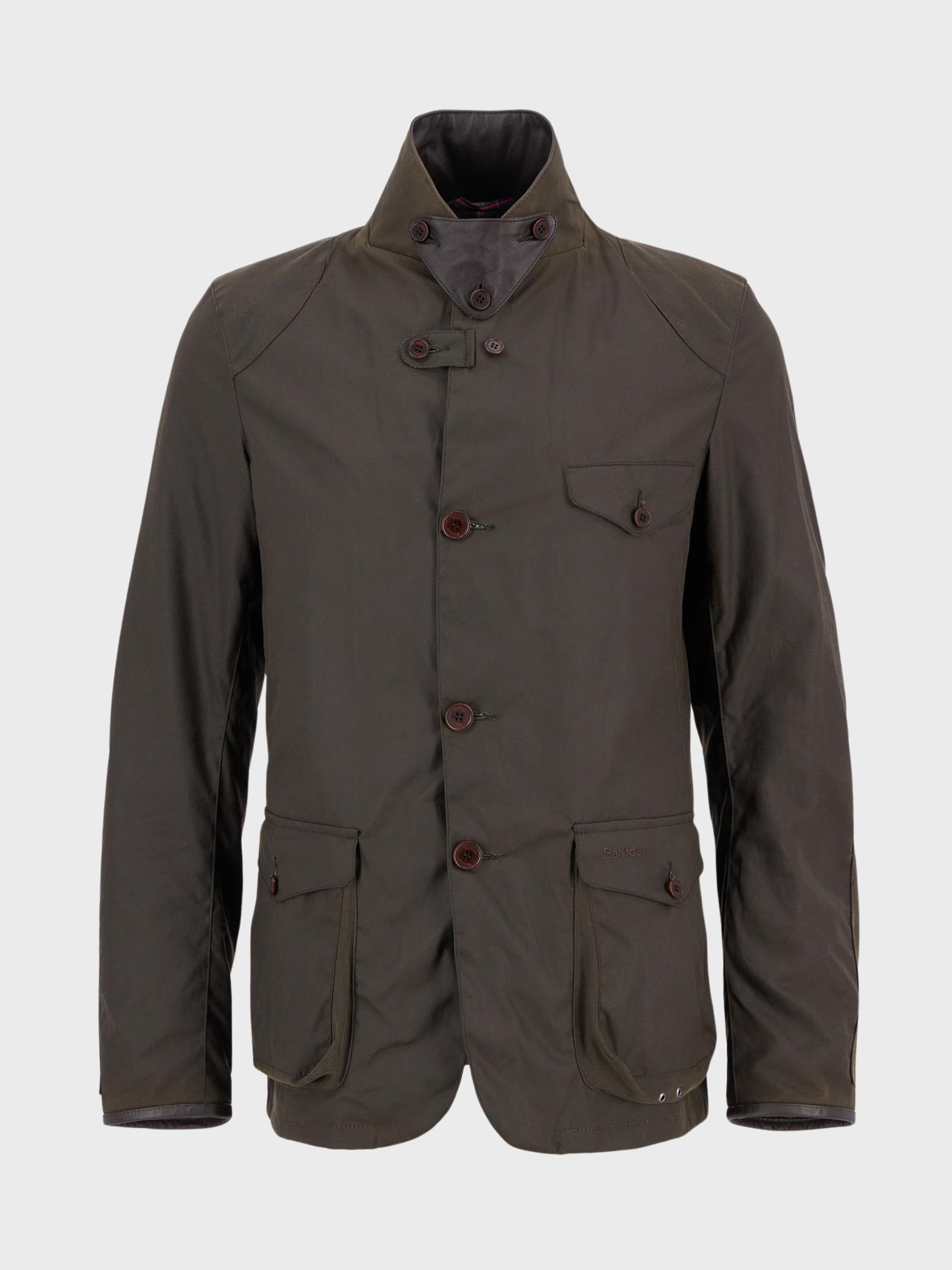 Barbour Beacon Sports Wax Jacket - Olive-Men's Jackets-Brooklyn-Vancouver-Yaletown-Canada
