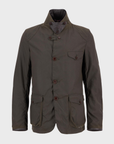 Barbour Beacon Sports Wax Jacket - Olive-Men's Jackets-Brooklyn-Vancouver-Yaletown-Canada