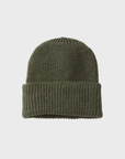 Peregrine Porter Ribbed Beanie - Olive-Men's Accessories-Brooklyn-Vancouver-Yaletown-Canada