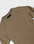 Jude Neale Rogan Waffle Long Sleeve - Army-Men's Shirts-Brooklyn-Vancouver-Yaletown-Canada