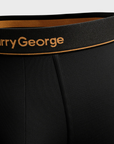 Harry George 2 Boxer Briefs 4" Black-Men's Accessories-Brooklyn-Vancouver-Yaletown-Canada