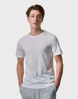 Merz Unisex T-Shirt, Pima Slub Cotton - white-Men's T-Shirts-Brooklyn-Vancouver-Yaletown-Canada