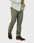 Kato The Fatigue Oxford St Pants Moss SS24-Men's Pants-28-Yaletown-Vancouver-Surrey-Canada