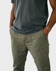 Kato The Fatigue Oxford St Pants Moss SS24-Men's Pants-Yaletown-Vancouver-Surrey-Canada