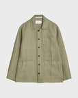Peregrine Windsor Linen Shacket - Sage-Men's Shirts-Brooklyn-Vancouver-Yaletown-Canada