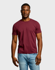 Easy Mondays Crew Neck Berry-Men's T-Shirts-Brooklyn-Vancouver-Yaletown-Canada