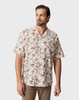 34 Heritage Desert Short Sleeve Shirt Ecru-Men's Shirts-S-Brooklyn-Vancouver-Yaletown-Canada