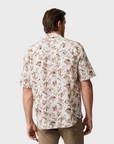 34 Heritage Desert Short Sleeve Shirt Ecru-Men's Shirts-Brooklyn-Vancouver-Yaletown-Canada