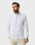 34 Heritage Stripe Shirt White-Men's Shirts-S-Brooklyn-Vancouver-Yaletown-Canada