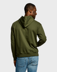 Easy Mondays Organic Cotton Hoodie Army-Men's Sweatshirts-Brooklyn-Vancouver-Yaletown-Canada