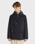 Palto Fiorentina Wp Peacoat Removable Hood - Navy-Men's Coats-Brooklyn-Vancouver-Yaletown-Canada