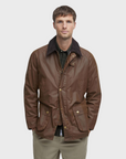 Barbour Coat Ashby Wax Bark-Men's Coats-Brooklyn-Vancouver-Yaletown-Canada