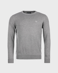 Barbour Pima Crew - Grey-Men's Sweaters-Brooklyn-Vancouver-Yaletown-Canada
