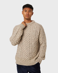 Peregrine Hudson Aran Jumper - Skiddaw-Men's Sweaters-Brooklyn-Vancouver-Yaletown-Canada