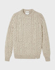 Peregrine Hudson Aran Jumper - Skiddaw-Men's Sweaters-Brooklyn-Vancouver-Yaletown-Canada